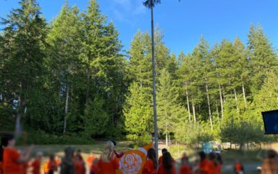 Raising a flag to remember: Cortes Island School marks Orange Shirt Day