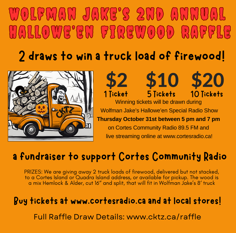 Mobile Load Raffle firewood raffle! | Cortes Radio